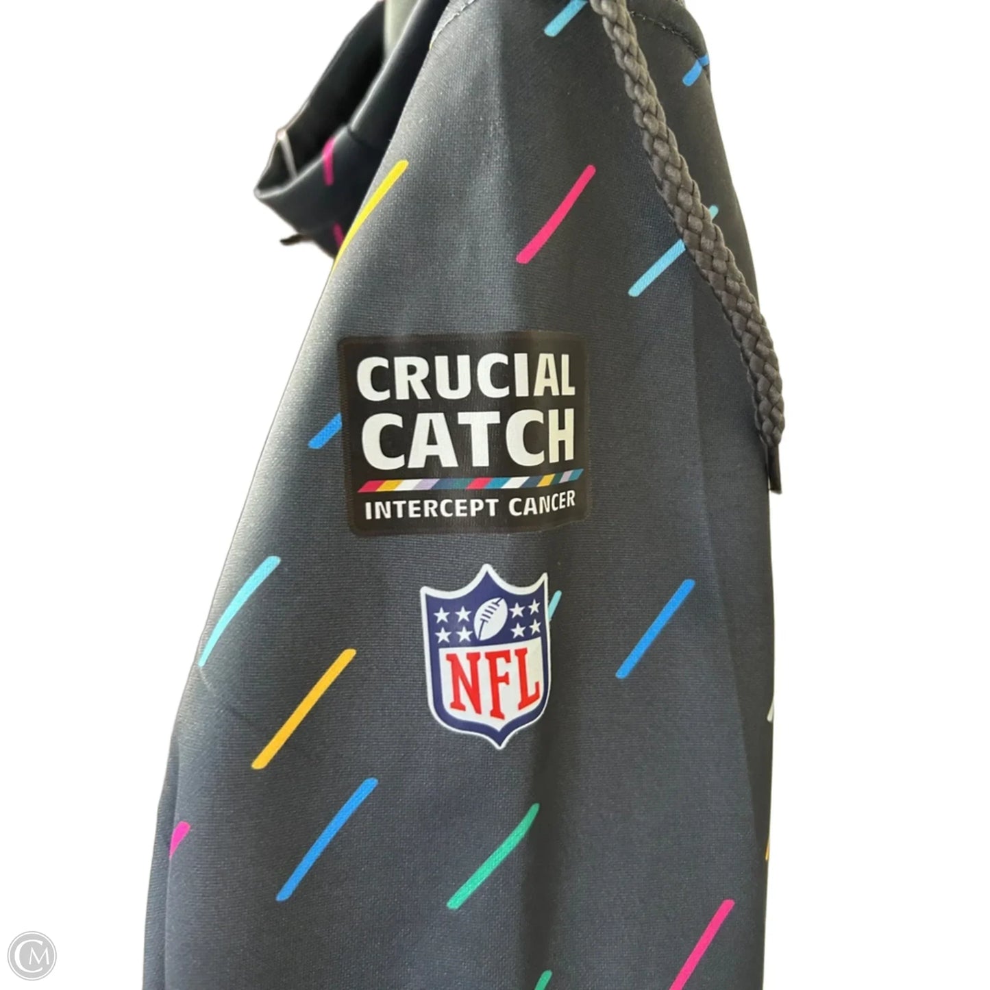 Sweatshirt Hoodie By Nfl In Grey, Size: M