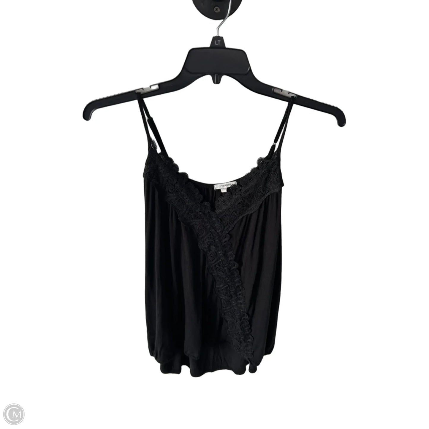 Top Sleeveless By Maurices In Black, Size: L