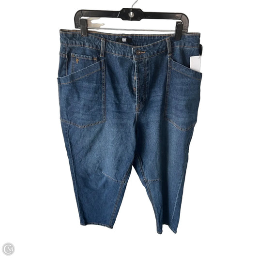 Jeans Designer By Frye In Blue Denim, Size: 12