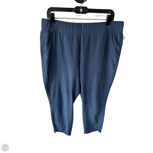 Athletic Pants By Eddie Bauer In Blue, Size: L