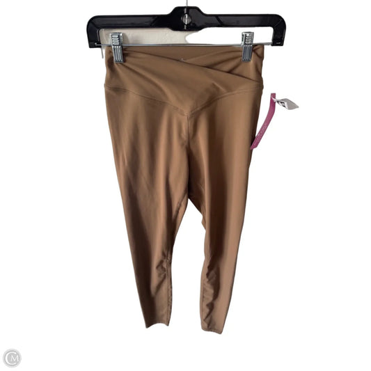 Athletic Leggings By Sunzel In Brown, Size: S