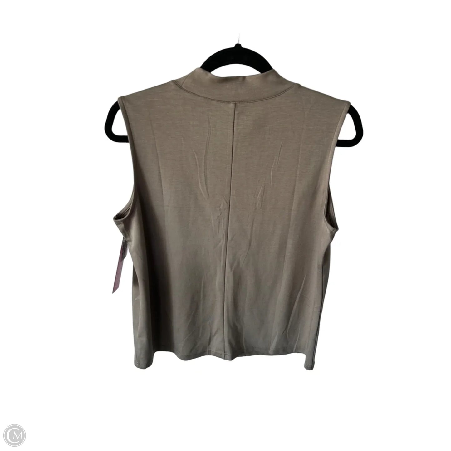 Top Sleeveless Basic By Cme In Brown, Size: L