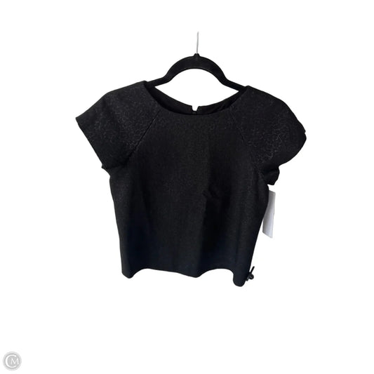 Top Short Sleeve Designer By Alice + Olivia In Black, Size: Xs