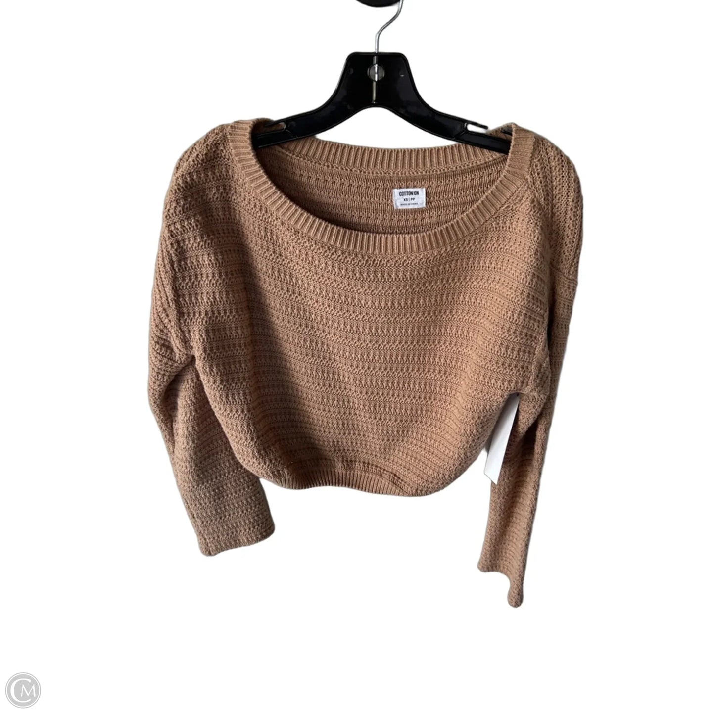 Sweater By Cotton On In Tan, Size: Xs