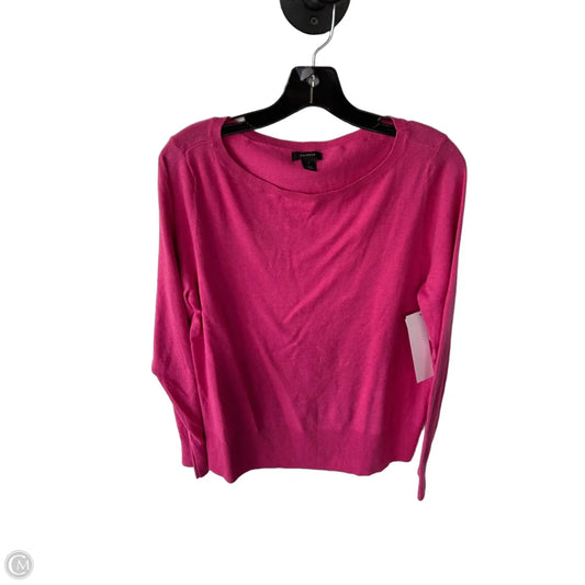 Sweater By Halogen In Pink, Size: L