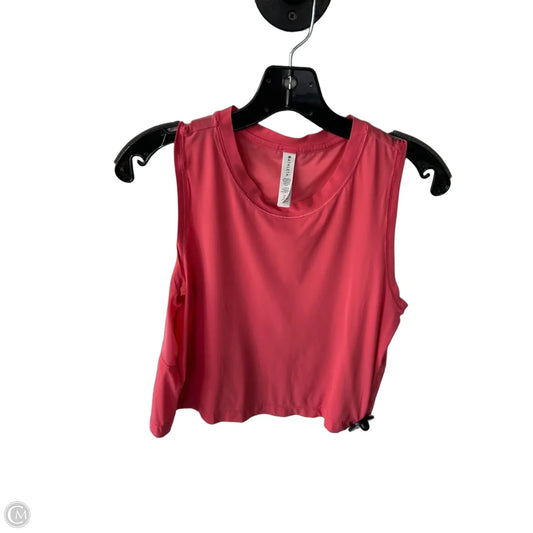 Athletic Tank Top By Athleta In Pink, Size: Xs