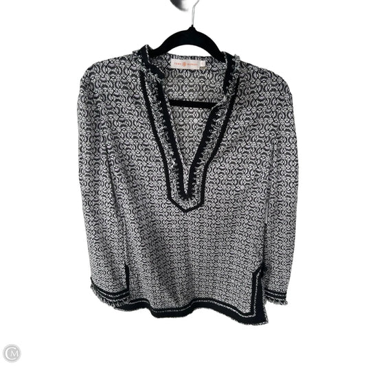 Tunic Designer By Tory Burch In Black & Purple, Size: Xs