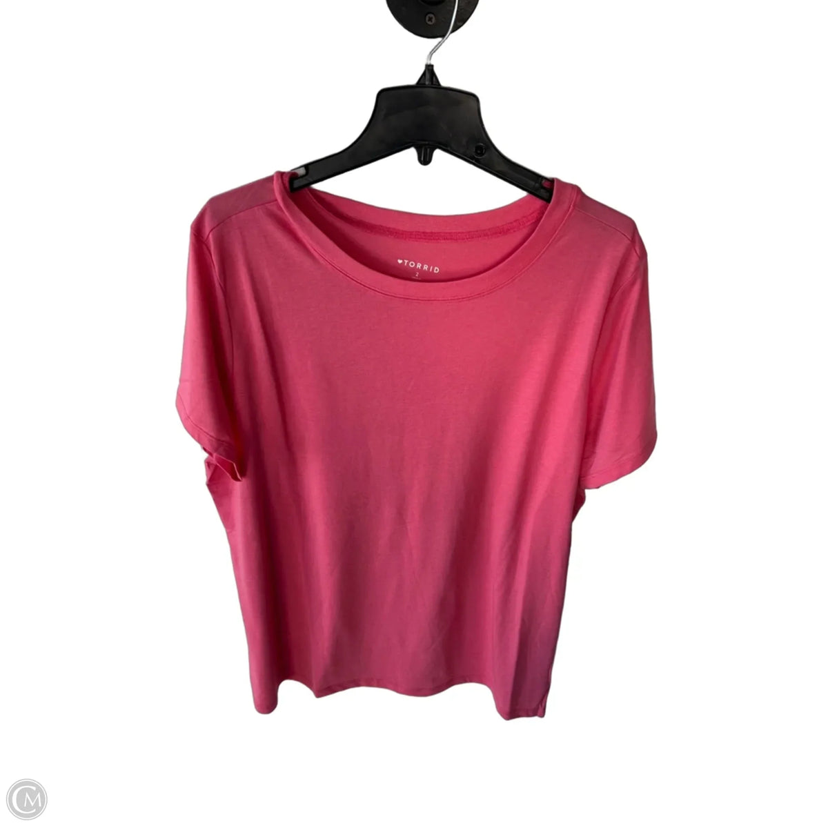Top Short Sleeve Basic By Torrid In Pink, Size: 2x