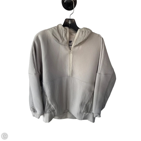 Athletic Jacket By New Balance In Tan, Size: Xl