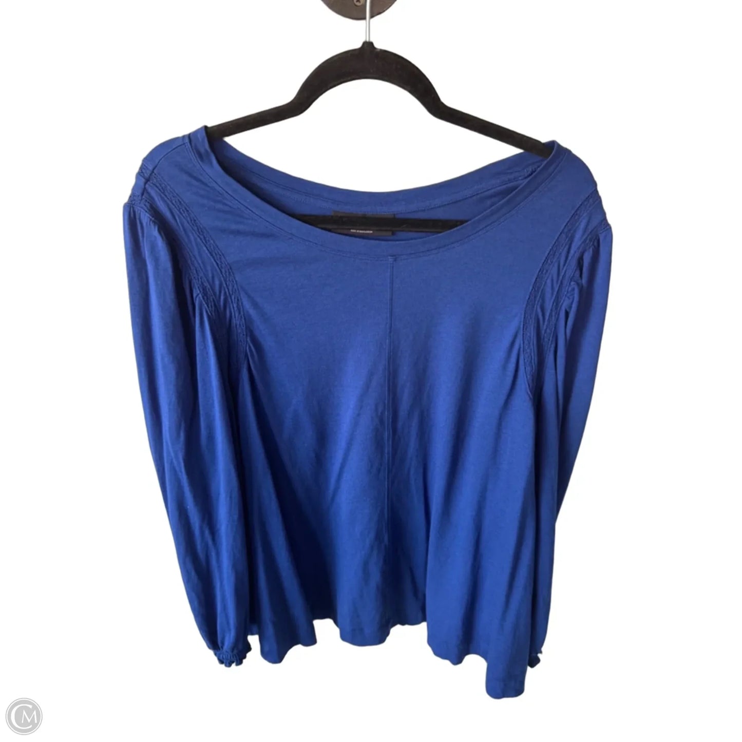 Top Long Sleeve By Lane Bryant In Blue, Size: 3x