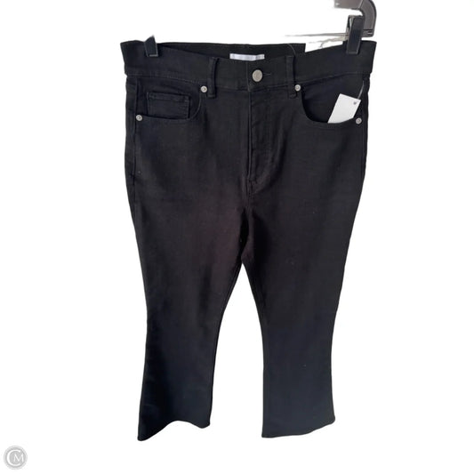 Jeans Flared By Loft In Black, Size: 6