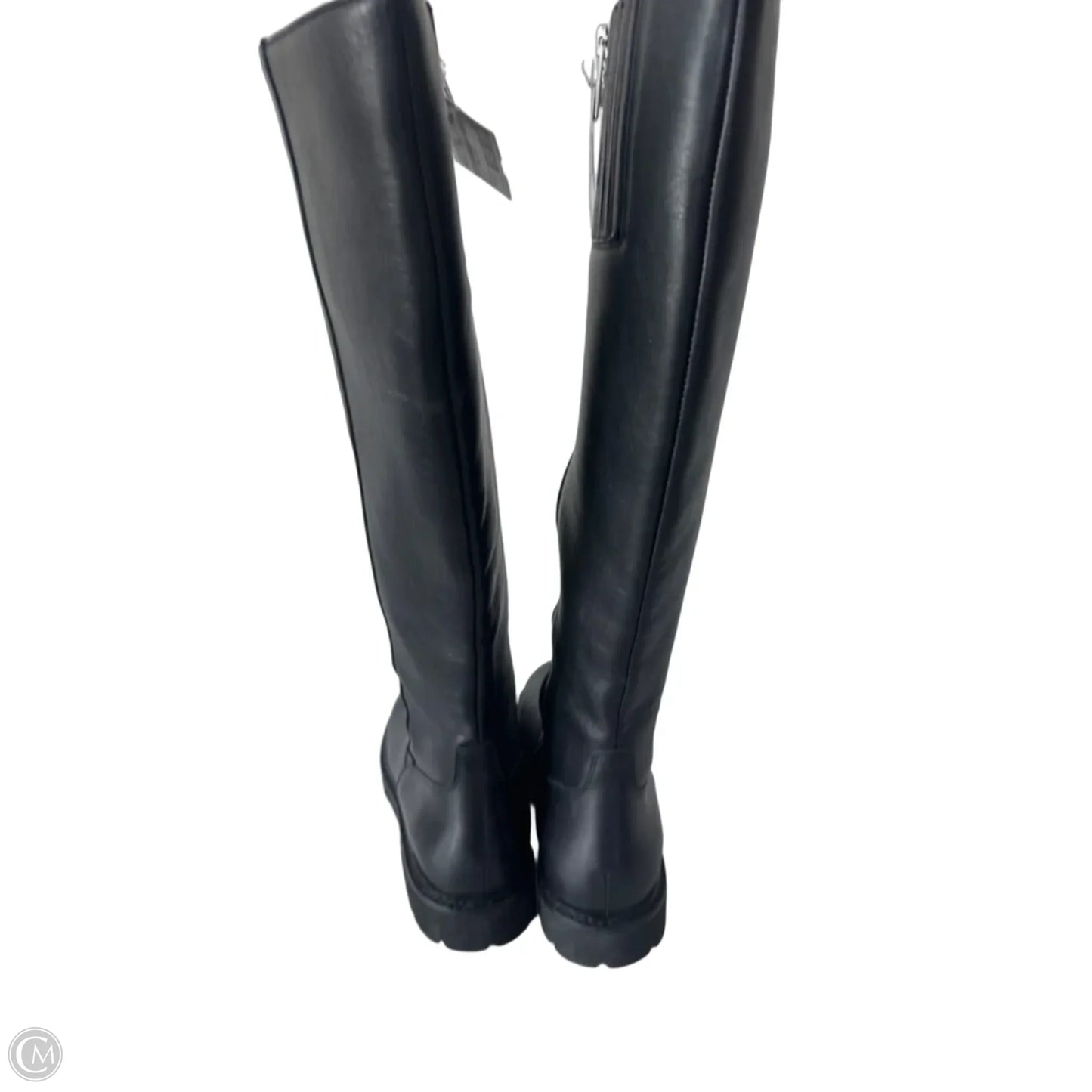 Boots Knee Flats By Aquatalia In Black, Size: 8.5