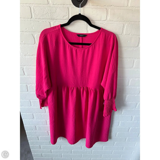 Dress Casual Short By DOKOTOO In Pink, Size: L