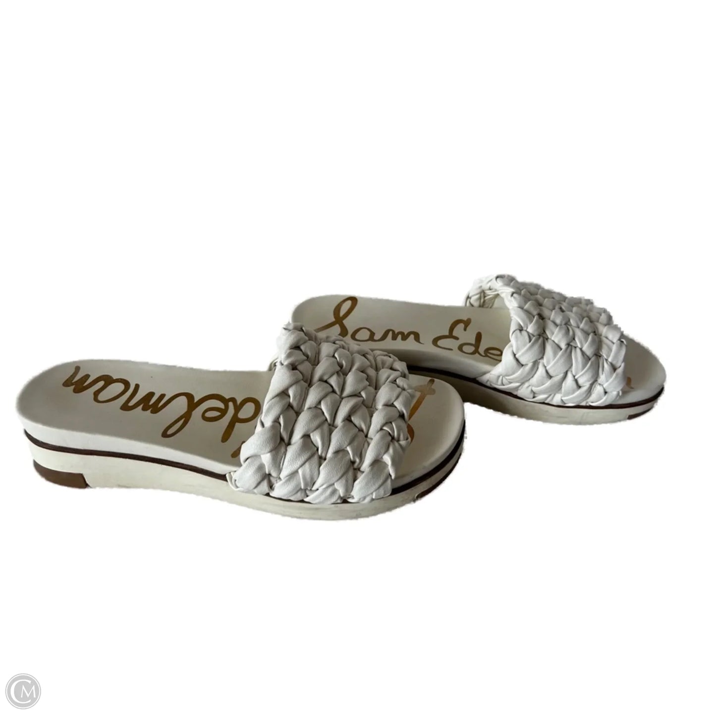 Sandals Flats By Sam Edelman In Cream, Size: 7.5