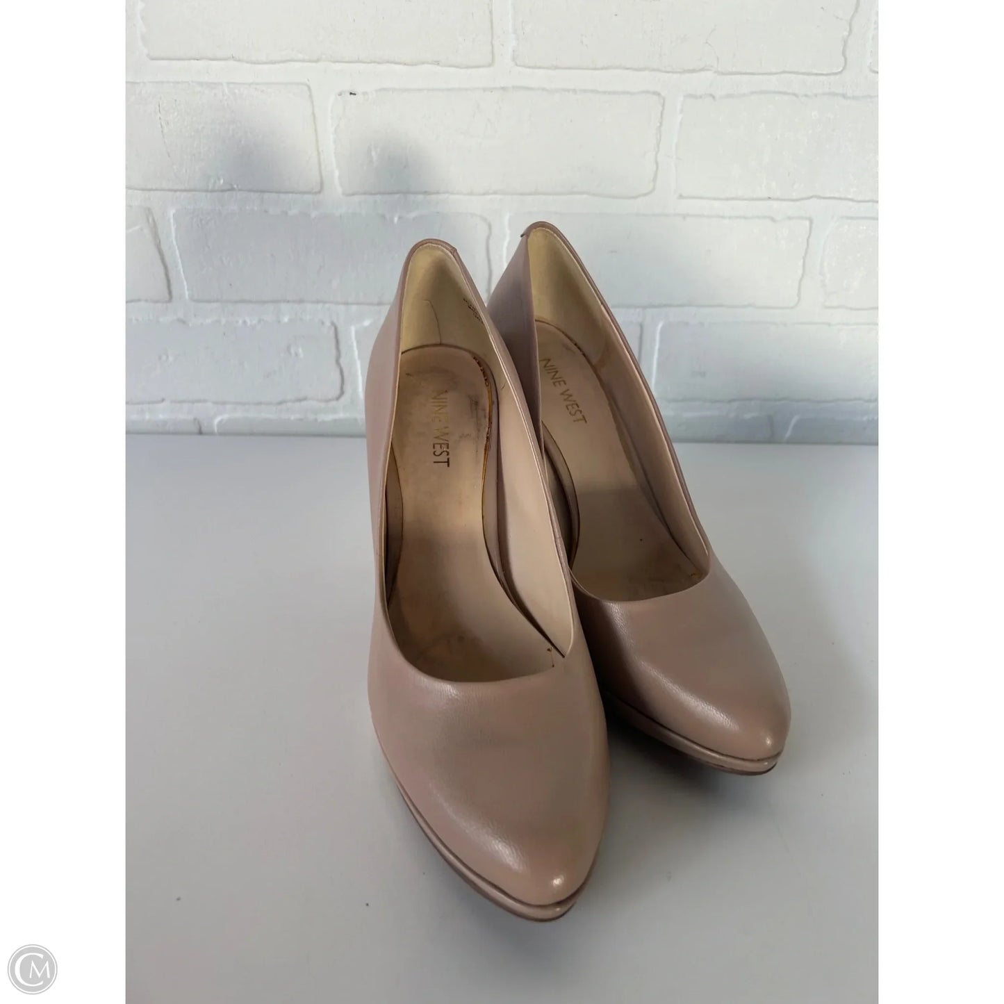 Shoes Heels Stiletto By Nine West In Tan, Size: 8