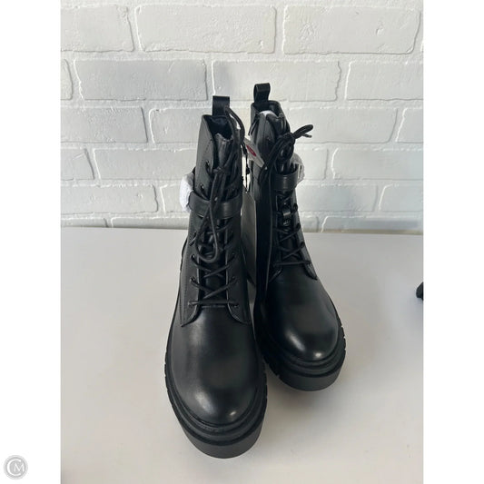 Boots Combat By The Drop In Black, Size: 11