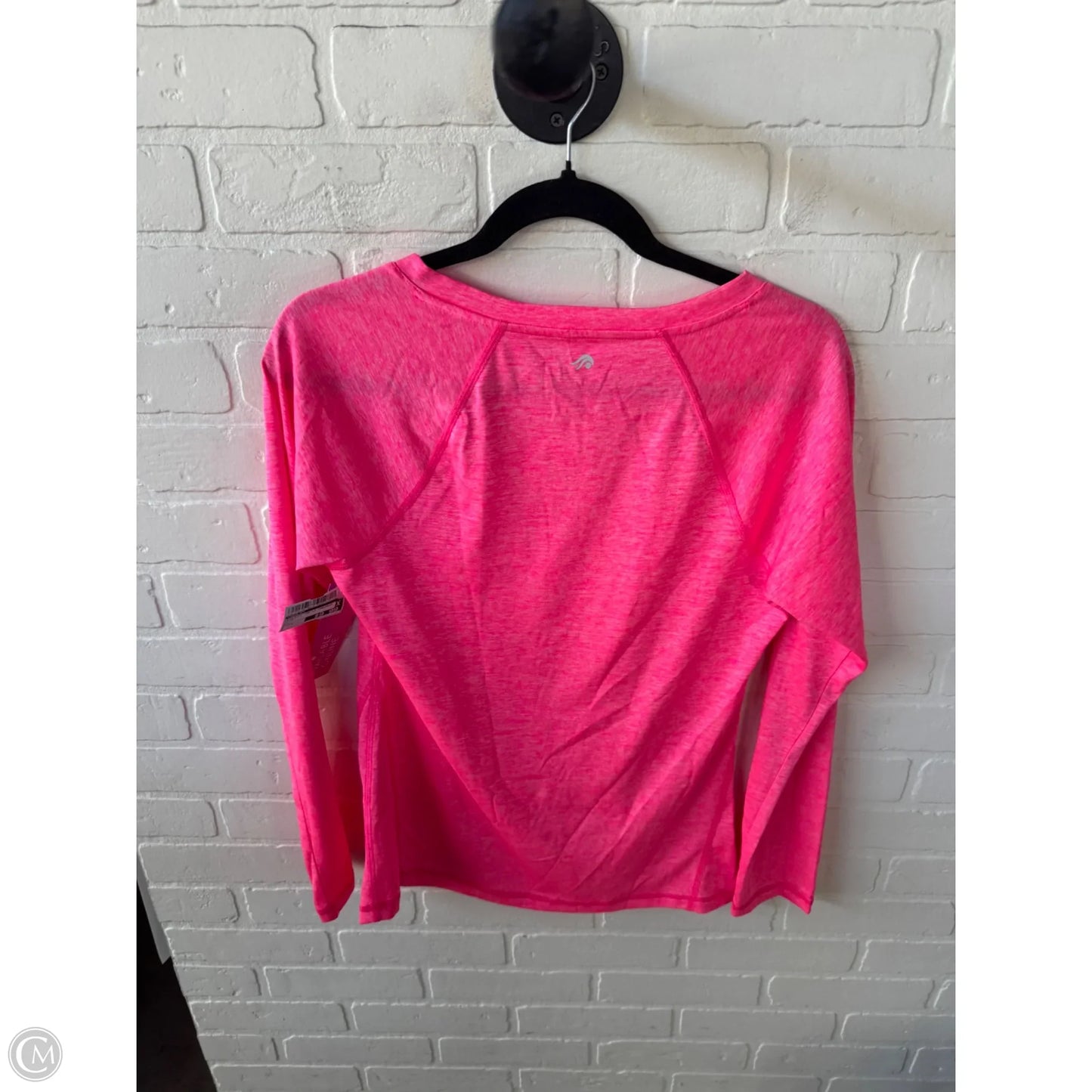 Athletic Top Long Sleeve Crewneck By Ideology In Pink, Size: S