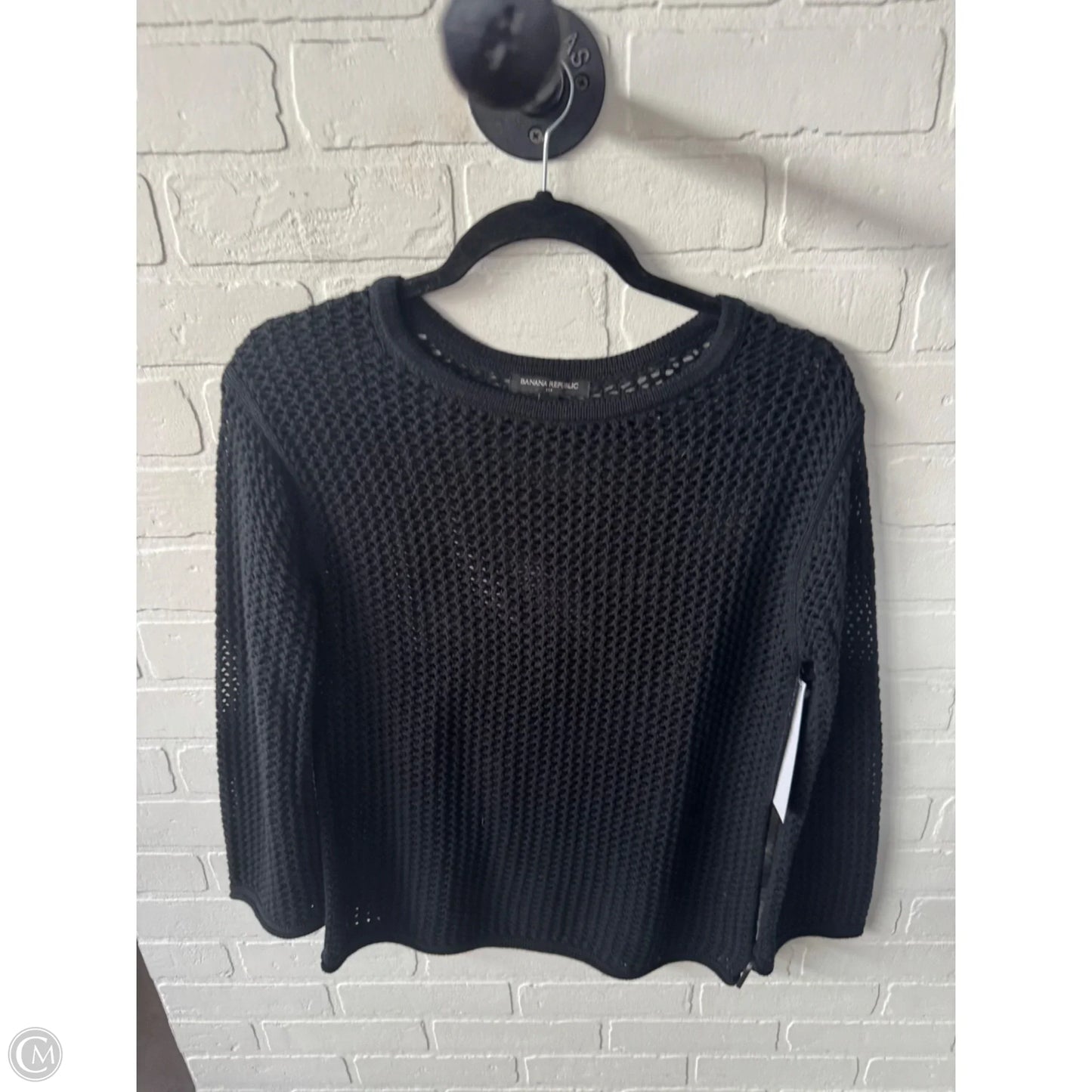 Sweater By Banana Republic In Black, Size: Xs