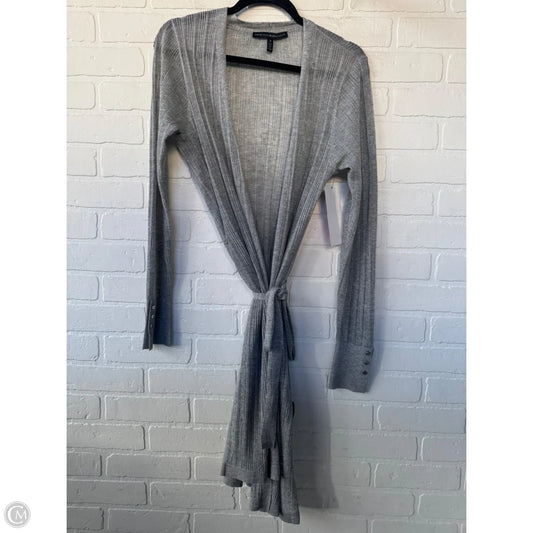 Sweater Cardigan By White House Black Market In Grey, Size: M