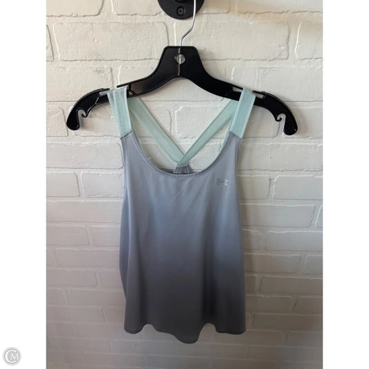 Athletic Tank Top By Under Armour In Grey, Size: S