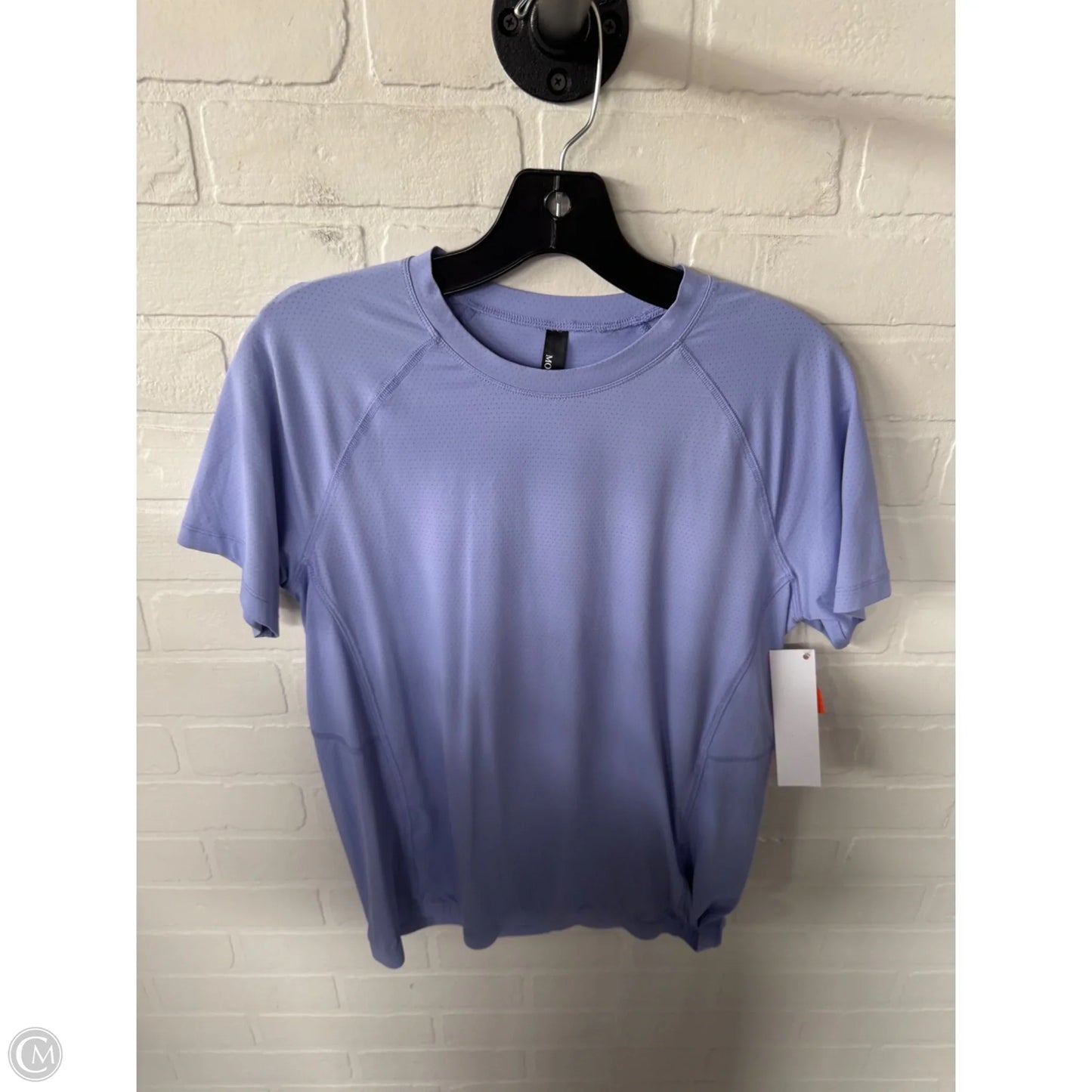 Athletic Top Short Sleeve By Mondetta In Purple, Size: M