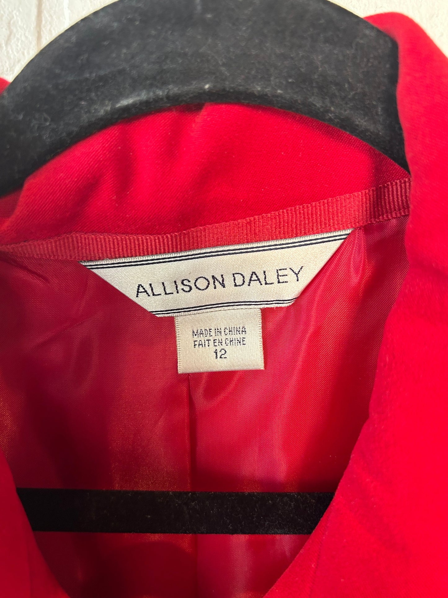 Vest Other By Allison Daley In Red, Size: L