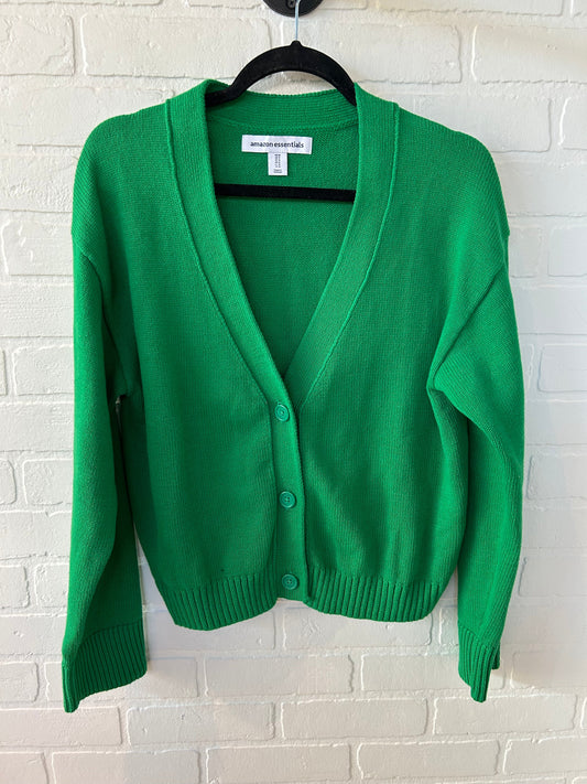 Sweater Cardigan By Amazon Essentials In Green, Size: M