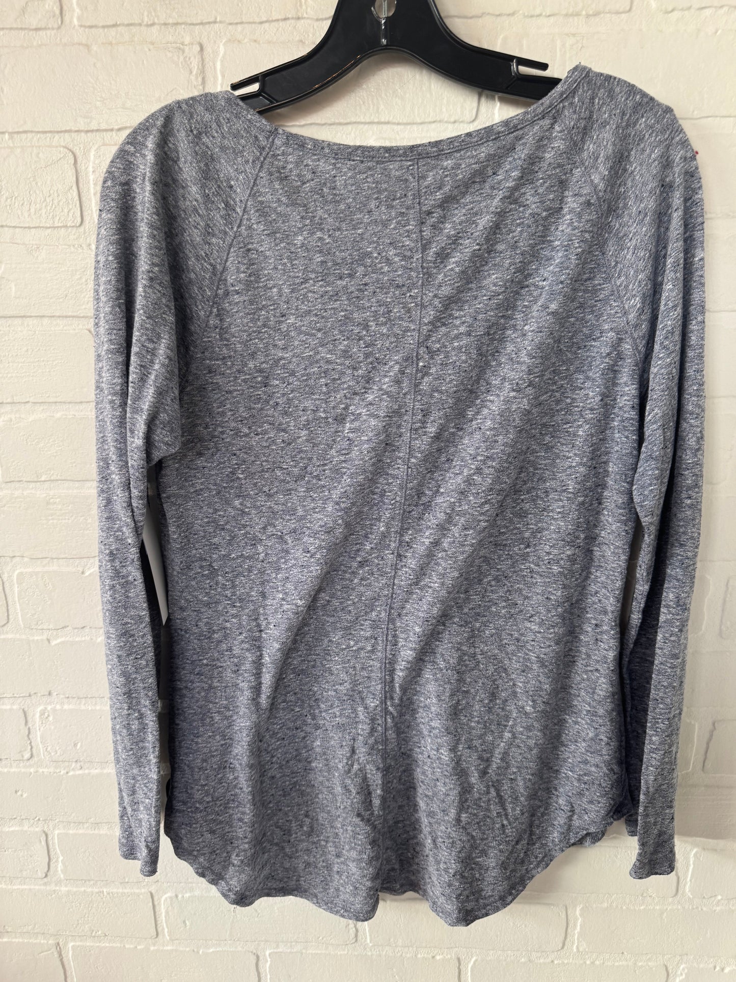 Athletic Top Long Sleeve Crewneck By Athleta In Blue, Size: S