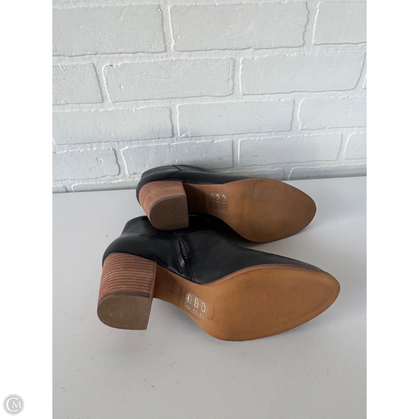 Boots Ankle Heels By Madewell In Black, Size: 8
