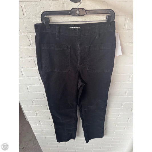 Pants Corduroy By Lands End In Black, Size: 10