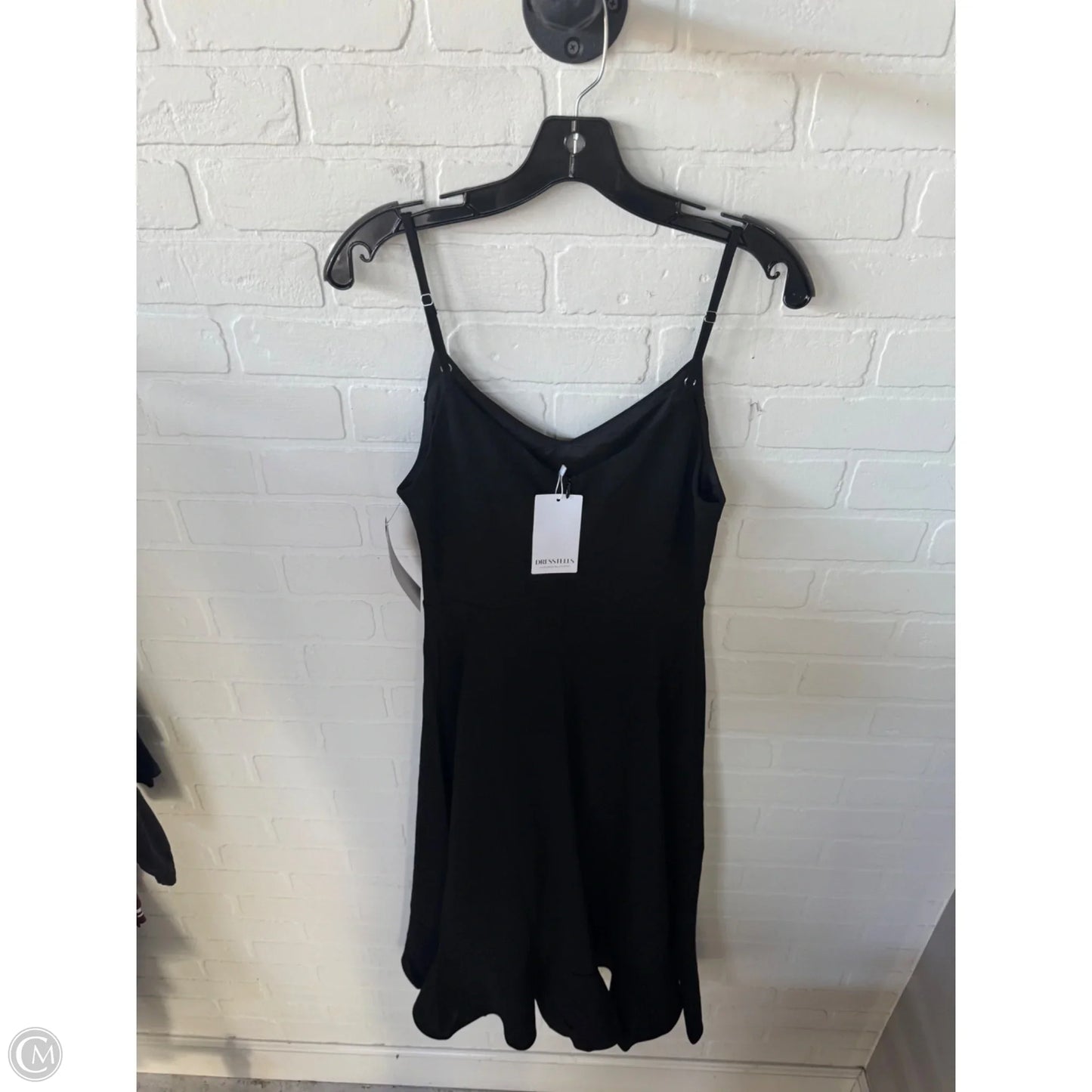 Dress Party Midi By Clothes Mentor In Black, Size: S