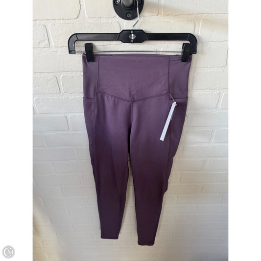Athletic Leggings By Danskin In Purple, Size: 4