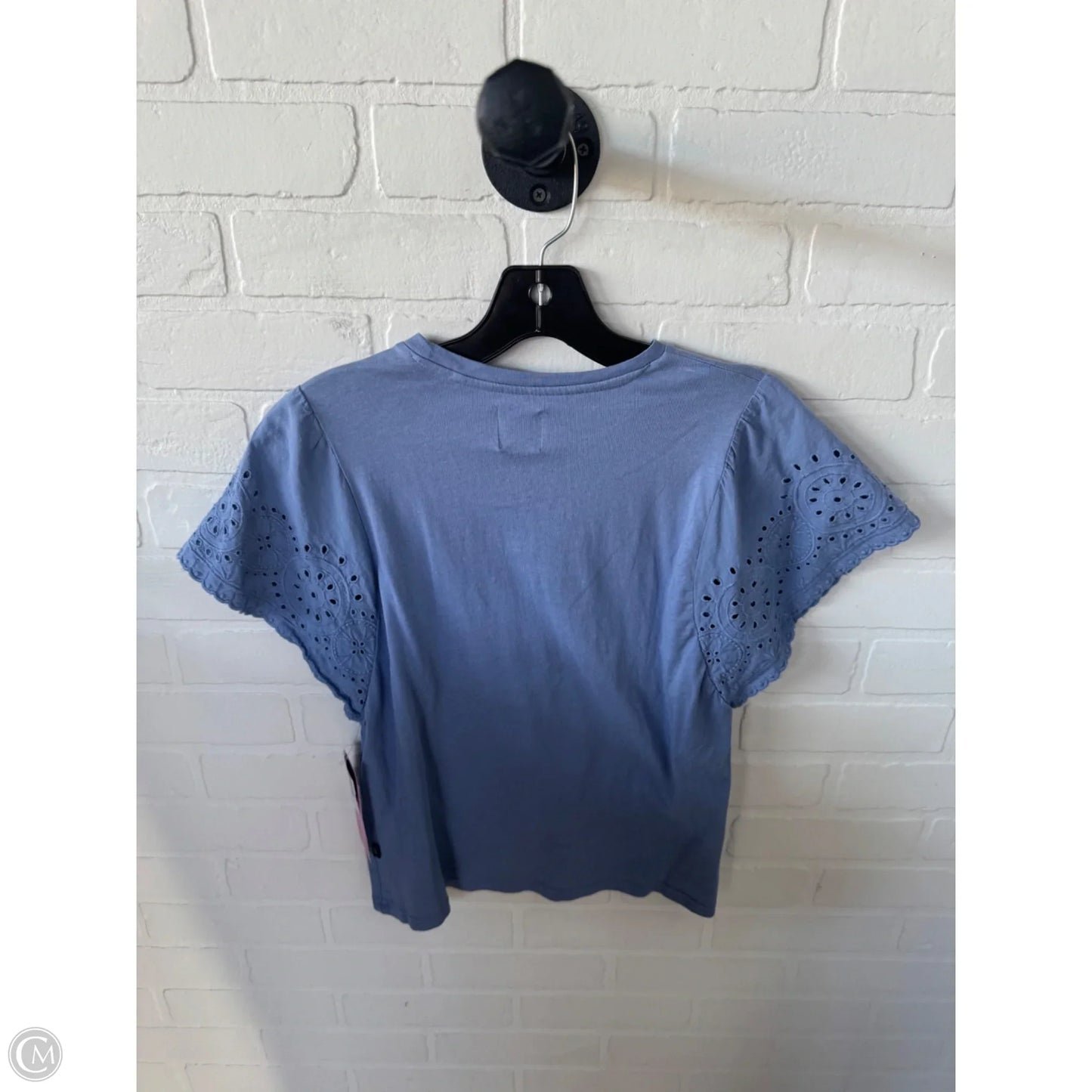 Top Short Sleeve By Gap In Blue, Size: Xs