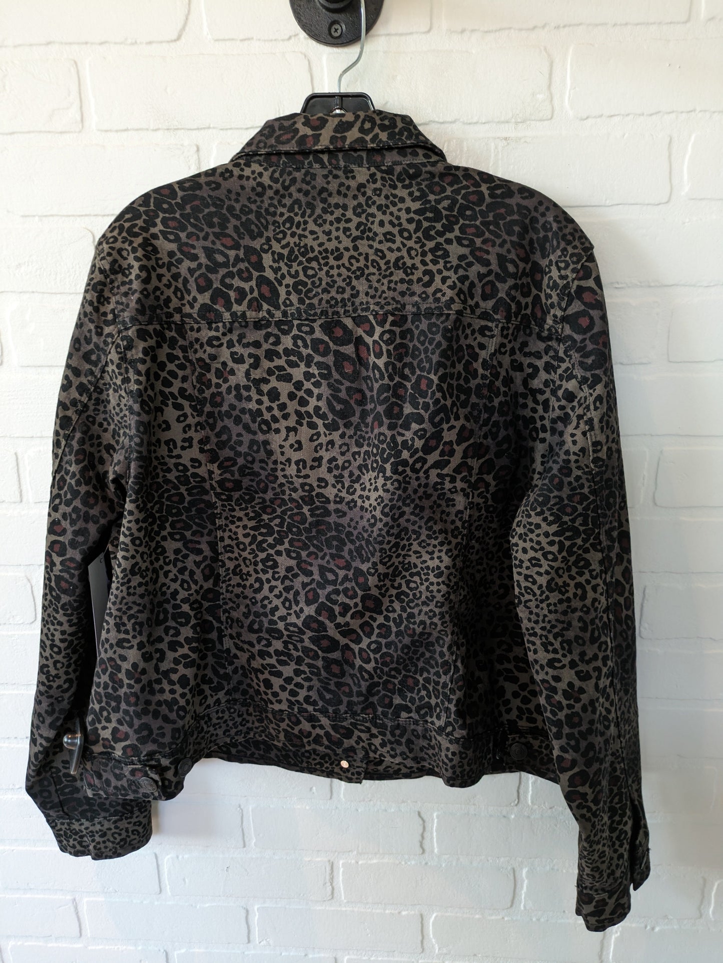 Animal Print Jacket Denim Nine West, Size Xxl