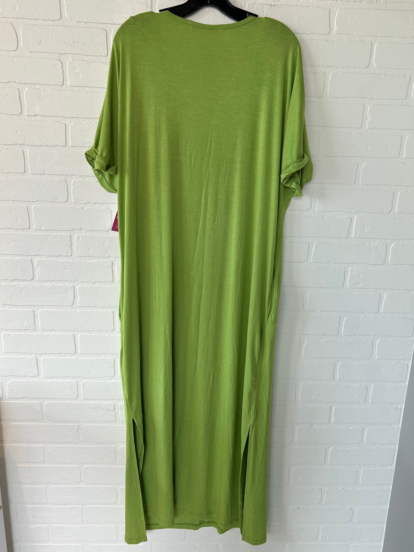 Green Dress Casual Maxi Ashley Stewart, Size 2x
