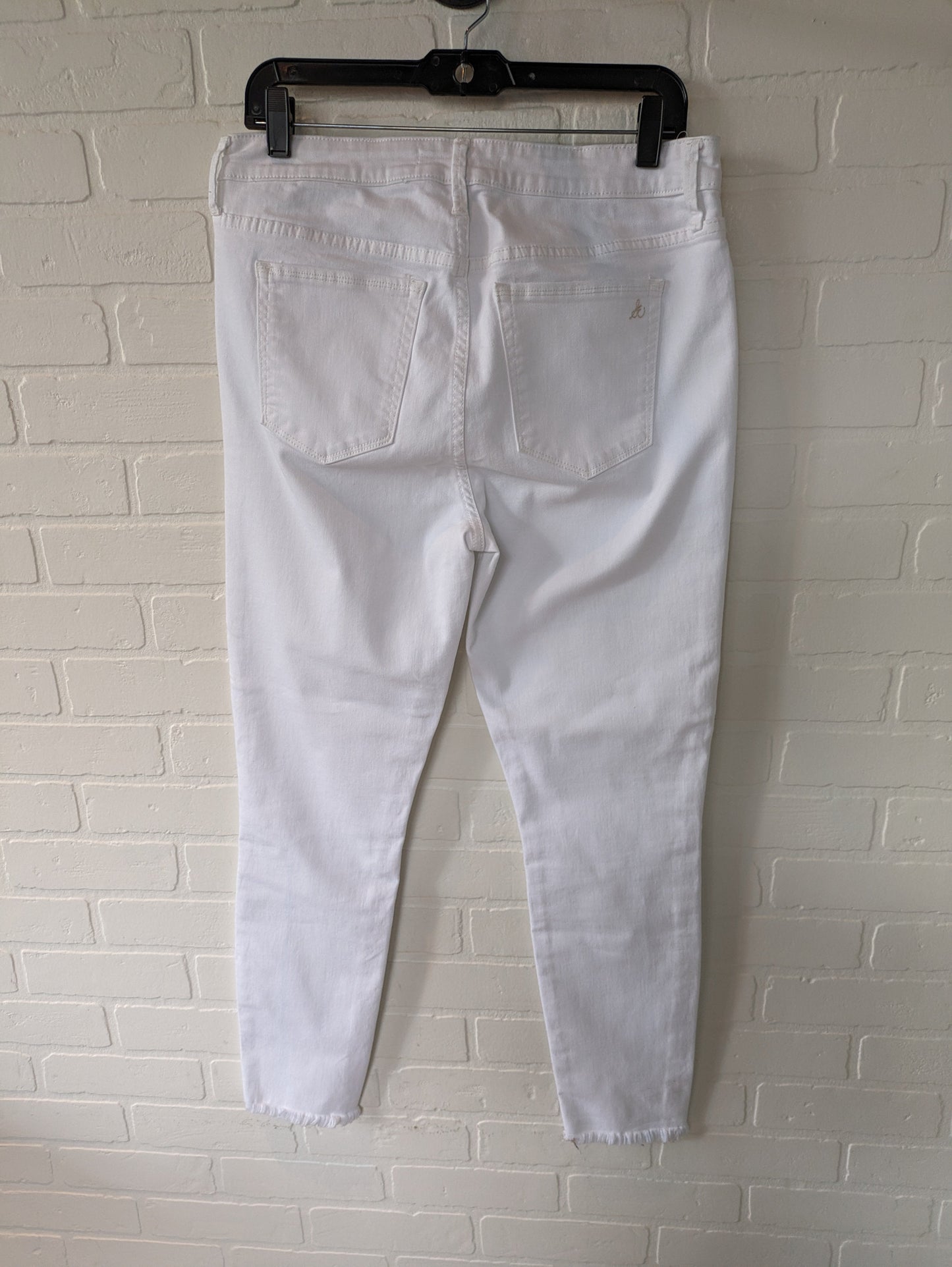 White Jeans Skinny Sam Edelman, Size 12