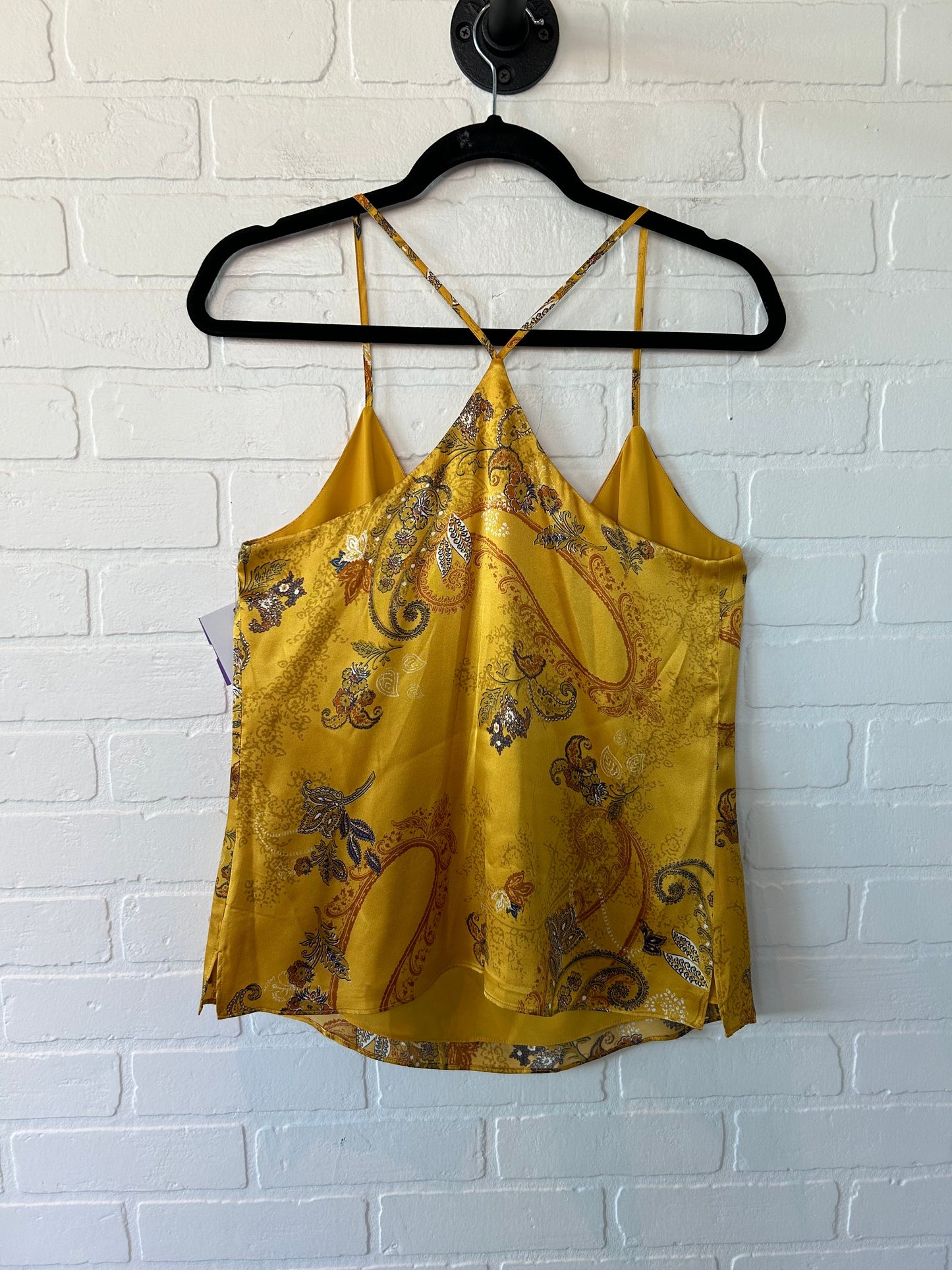 Yellow Top Cami L Agence, Size S