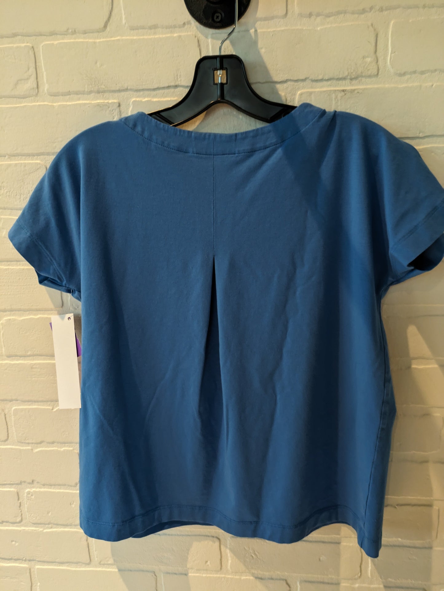 Blue Top Short Sleeve Basic J. Jill, Size Xs