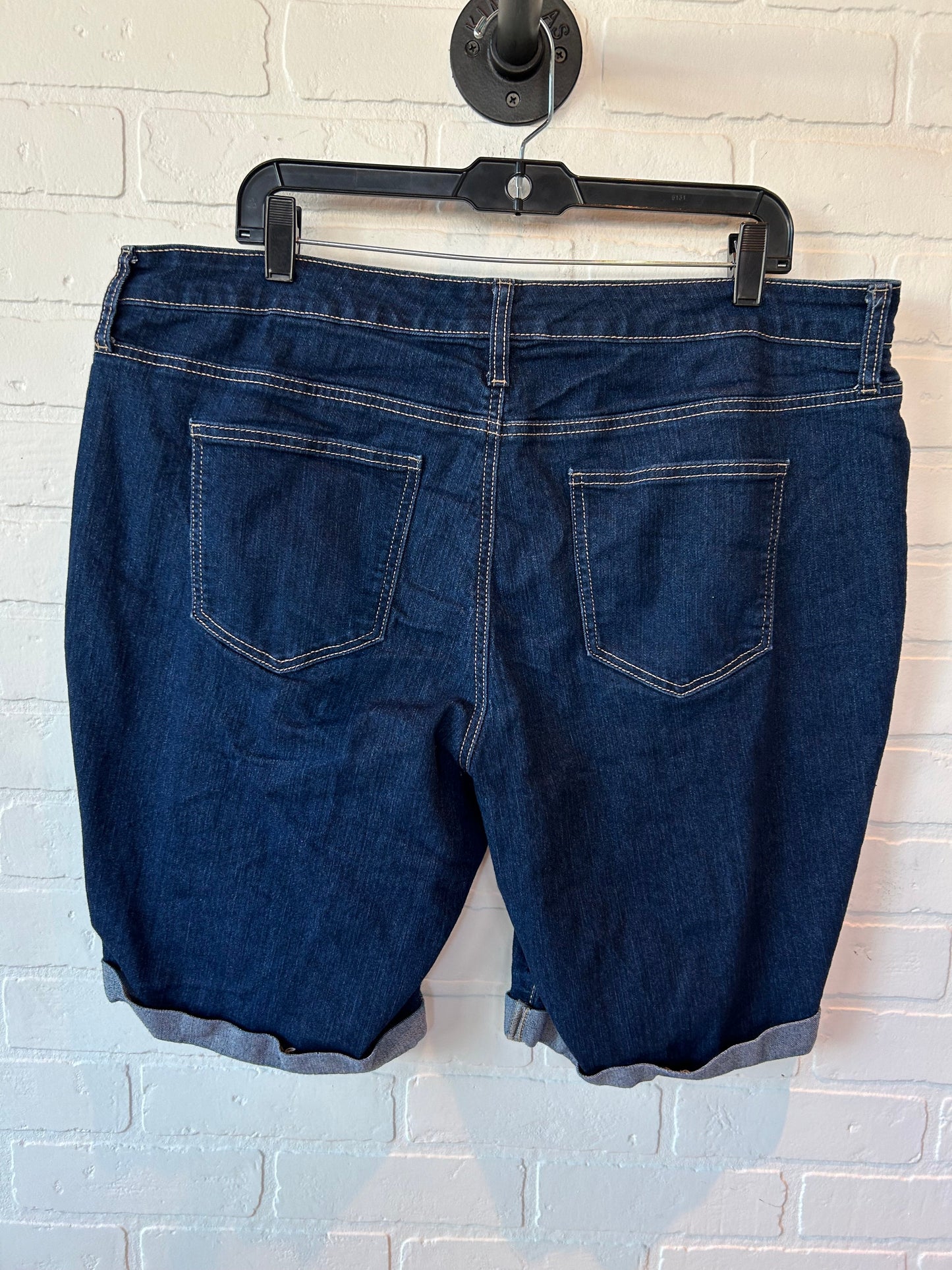 Blue Denim Shorts Style And Company, Size 1x