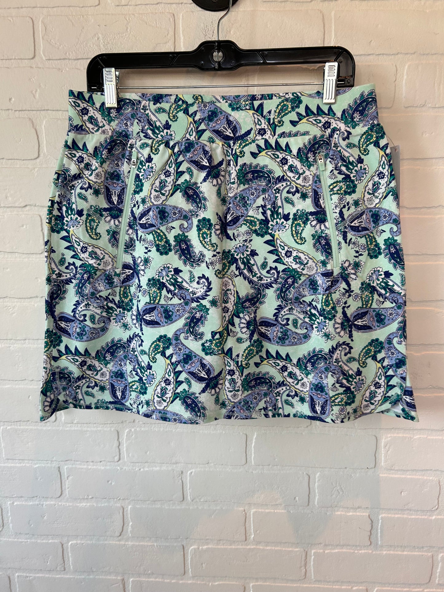 Paisley Print Skort Talbots, Size 8