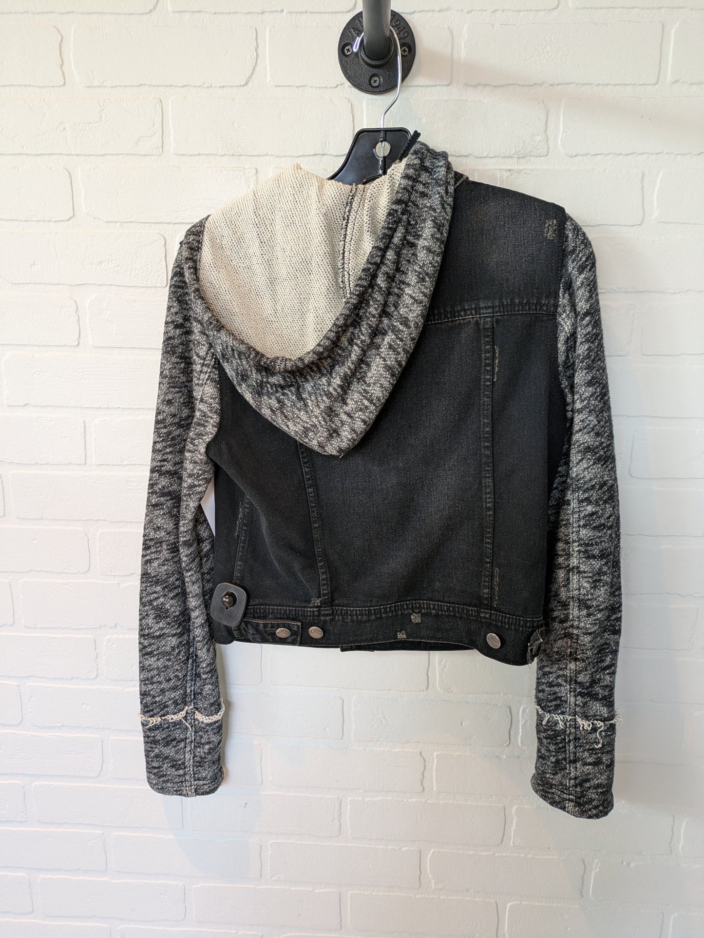 Black Jacket Denim Free People, Size S