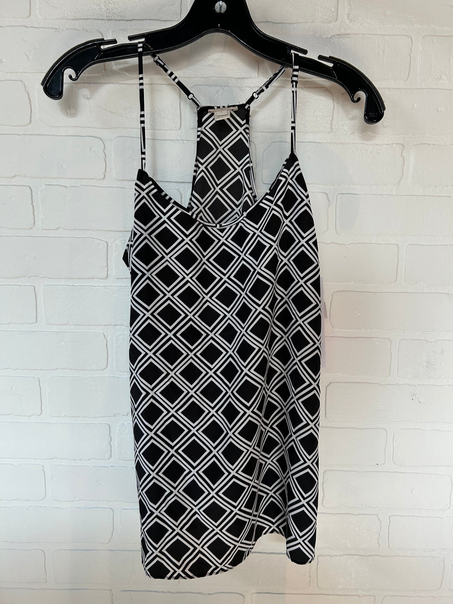 Black & White Top Cami J. Crew, Size Xs