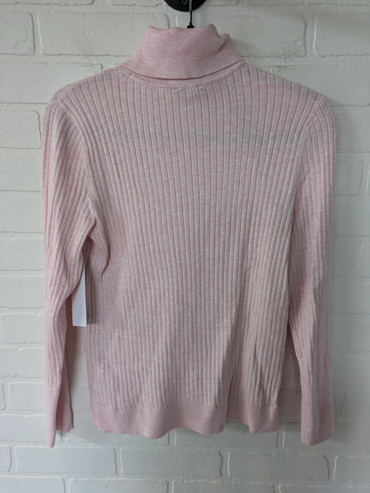 Sweater By Talbots In Pink, Size: M