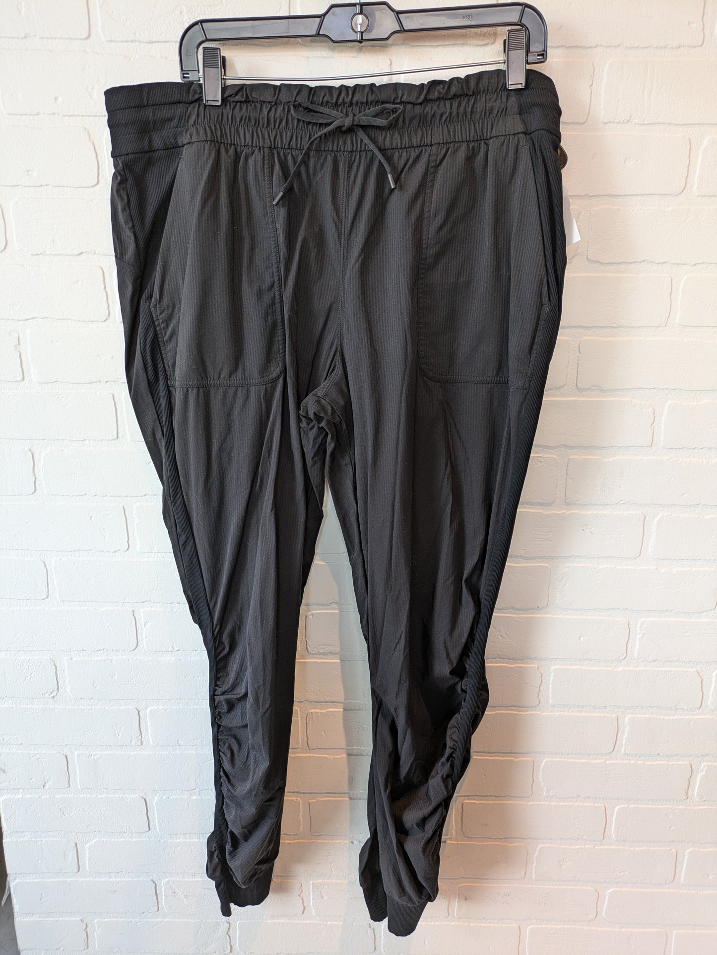 Athletic Pants By Lululemon In Black, Size: 14