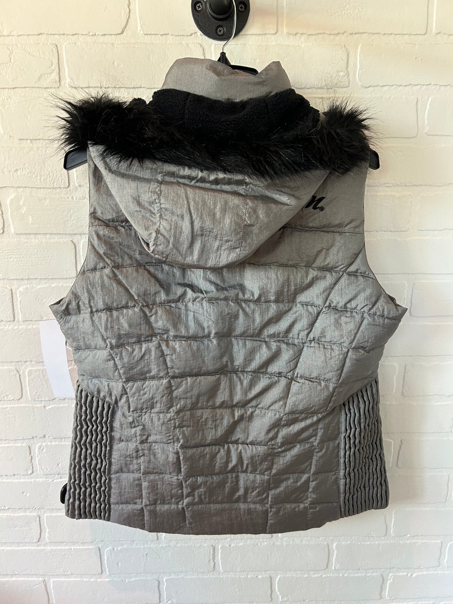 Vest Puffer & Quilted By Harley Davidson In Grey, Size: L