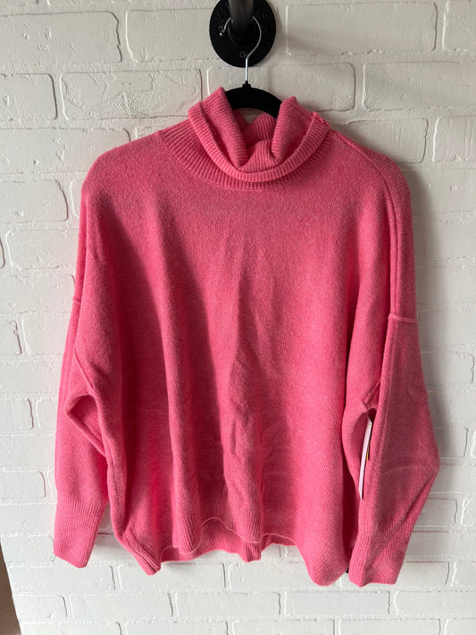 Sweater By Vince Camuto In Pink, Size: Xl