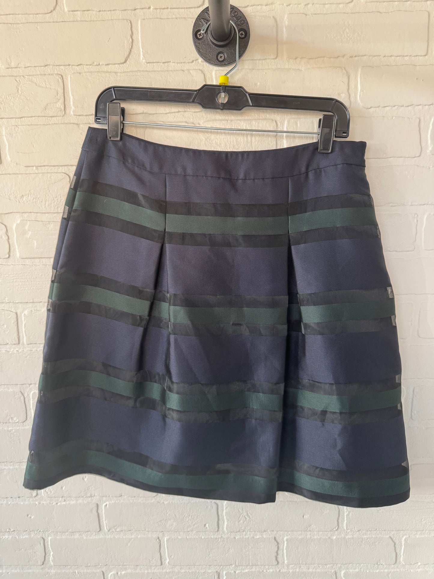 Skirt Mini & Short By Talbots In Blue & Green, Size: 10p