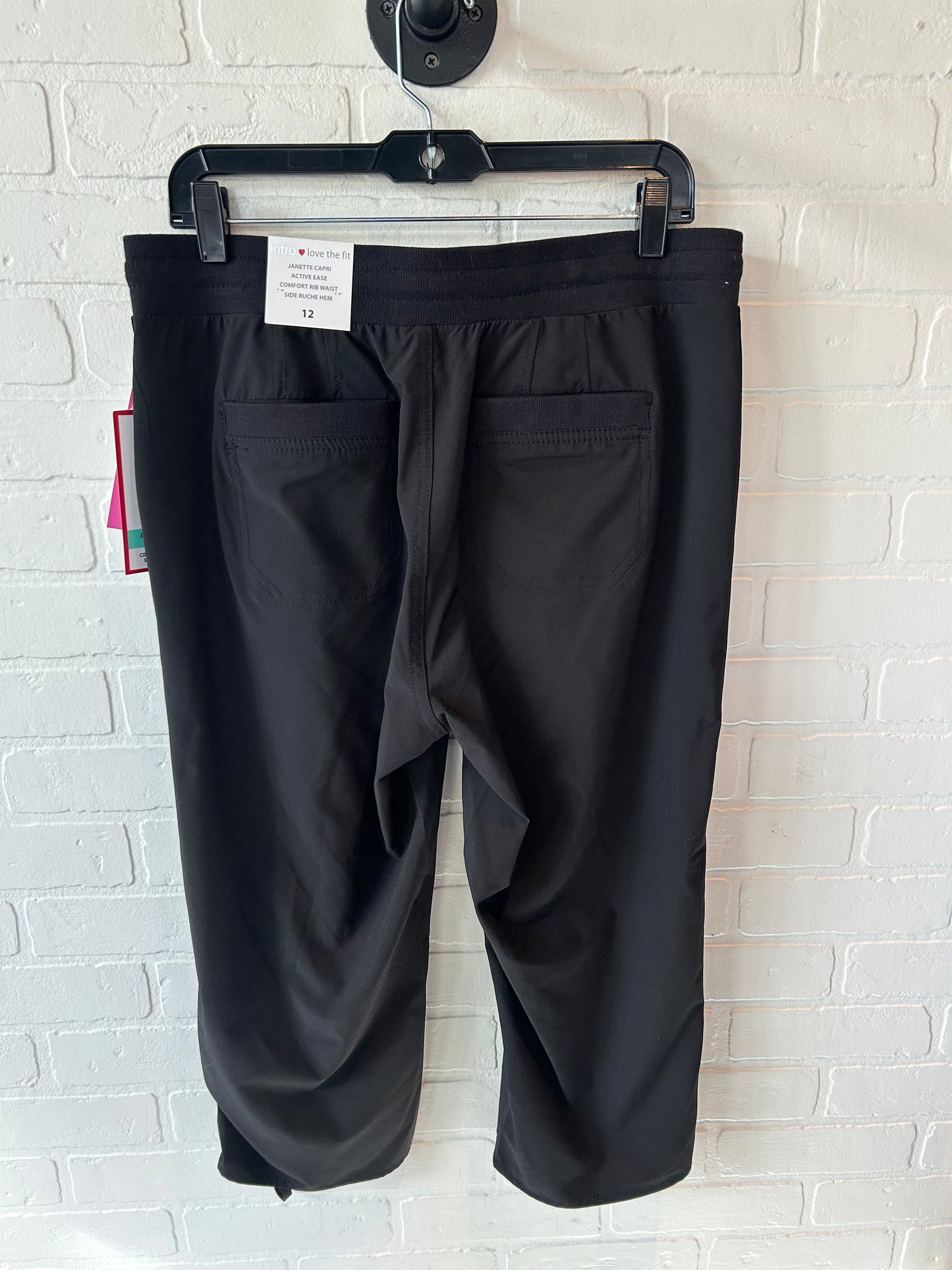 Athletic Pants By Intro In Black, Size: 12