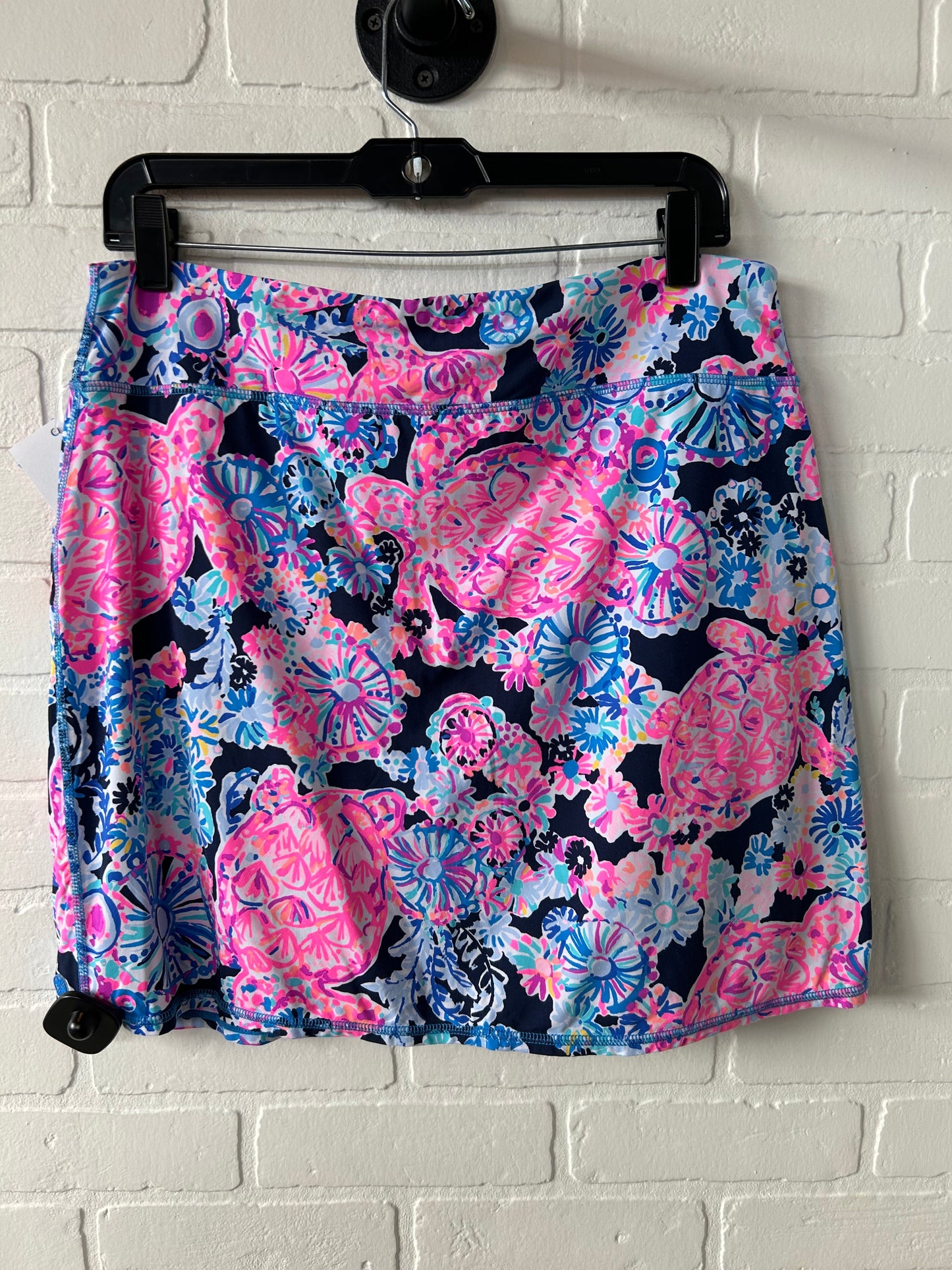 Skort Designer By Lilly Pulitzer In Blue & Pink, Size: 12