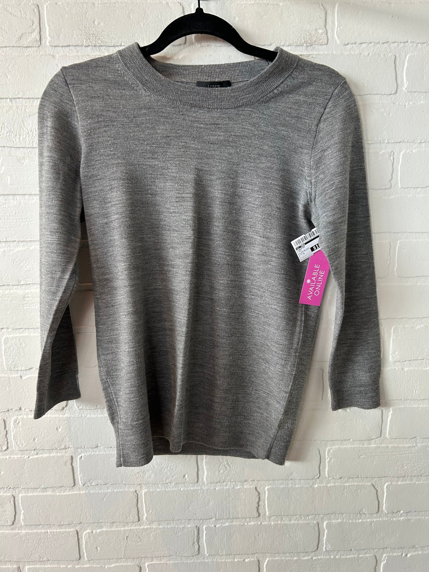 Sweater By J. Crew In Grey, Size: S